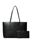 Calvin Klein Pirkinių krep&scaron;ys 'Foil Logo Tote With' juoda