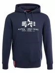 ALPHA INDUSTRIES Megztinis be užsegimo 'Basic' tamsiai mėlyna
