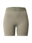 ADIDAS ORIGINALS Tamprės 'ESSENTIALS RIB SHORTS 1/4' alyvuogių spalva