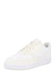 Nike Sportswear Sportbačiai be auliuko 'Court Vision' smėlio spalva / balta
