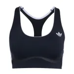 ADIDAS PERFORMANCE Sportinė liemenėlė juoda / balta