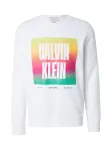 Calvin Klein Jeans Megztinis be užsegimo 'PRIDE' turkio spalva / oranžinė / rožinė / balta