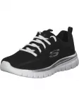 SKECHERS Sportbačiai be auliuko 'Graceful Get Connected' juoda / balta