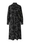 s.Oliver BLACK LABEL Palaidinės tipo suknelė kremo / juoda