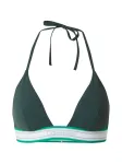 Calvin Klein Underwear Bikinio vir&scaron;utinė dalis žalia / balta