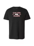 Calvin Klein Jeans Mar&scaron;kinėliai 'Logo Graphic' rožių spalva / juoda / balta