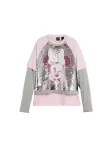 Desigual Mar&scaron;kinėliai 'Minnie Mouse' margai pilka / rožių spalva / sidabrinė / balta
