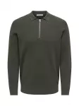 Only & Sons Megztinis 'ONSPHIL' purvo spalva
