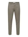 Only & Sons &bdquo;Chino&ldquo; stiliaus kelnės 'ONSLOOM' rausvai pilka