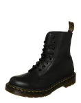 Dr. Martens Suvarstomieji kulk&scaron;nis dengiantys batai 'Pascal Virginia' aukso geltonumo spalva / juoda