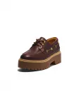 TIMBERLAND Batai su rai&scaron;teliais 'Stone Street 3 Eye' ruda / karamelės / tamsiai ruda