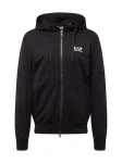 EA7 Emporio Armani Džemperis juoda / balk&scaron;va