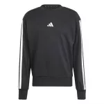 ADIDAS SPORTSWEAR Sportinio tipo megztinis 'Essentials' juoda / balta
