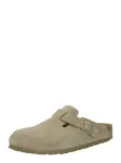 BIRKENSTOCK Klumpės 'Boston' rusvai žalia