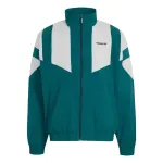 ADIDAS ORIGINALS Demisezoninė striukė 'BLOCKED TRACK' smaragdinė spalva / balta