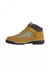 TIMBERLAND Auliniai batai su rai&scaron;teliais kupranugario / glaisto spalva / juoda
