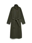 VERO MODA Demisezoninis paltas 'VMJAYNE' rusvai žalia