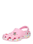 Crocs Atviri batai 'MckyFrndsMinnieCls' mėlyna / geltona / &scaron;viesiai rožinė / juoda