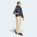 ADIDAS SPORTSWEAR Sportinė striukė 'Essentials CLIMAWARM 3-Stripes Insulation Hooded' juoda / balta