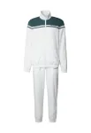 Sergio Tacchini Treningas 'Riflesso' tamsiai žalia / balta