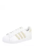 ADIDAS ORIGINALS Sportbačiai be auliuko 'Superstar II' tamsi smėlio / balta