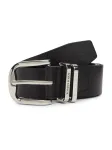 Tommy Jeans Diržas 'OTIS BUCKLE 4.0' juoda