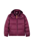 Tommy Jeans Žieminė striukė 'Alaska' uogų spalva