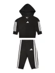 ADIDAS SPORTSWEAR Treniruočių kostiumas 'Essentials' juoda / balta