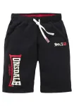 LONSDALE Kelnės kremo / raudona / juoda