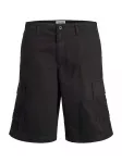 JACK & JONES Laisvo stiliaus kelnės 'JPSTCole Matty' juoda