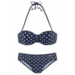 LASCANA Bikinis tamsiai mėlyna