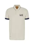EA7 Emporio Armani Sportiniai mar&scaron;kinėliai 'Golf Pro' glaisto spalva / tamsiai mėlyna / juoda / balta