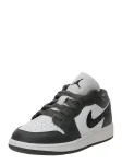 Jordan Sportbačiai 'Air Jordan 1' tamsiai pilka / balta