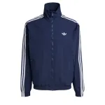 ADIDAS ORIGINALS Demisezoninė striukė 'Firebird' tamsiai mėlyna / balta