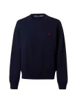 Polo Ralph Lauren Megztinis be užsegimo indigo spalva / raudona