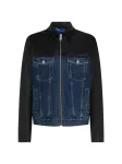 KARL LAGERFELD JEANS Demisezoninė striukė tamsiai mėlyna / juoda