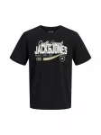 JACK & JONES Mar&scaron;kinėliai rusvai žalia / juoda / balta