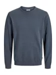 JACK & JONES Megztinis bazalto pilka