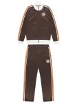 LONSDALE Treniruočių kostiumas 'CHIGWELL' ruda / balta