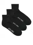 JACK & JONES Kojinės 'LEON' juoda / balta