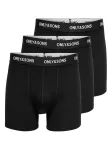 Only & Sons Boxer trumpikės 'ONSFitz' juoda / balta