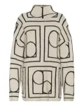 SOAKED IN LUXURY Megztinis 'SL Hedaya' juoda / vilnos balta