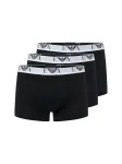 Emporio Armani Boxer trumpikės juoda / balta