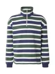 LEVI'S &reg; Megztinis be užsegimo 'CAMERON' tamsiai mėlyna jūros spalva / tamsiai žalia / balta