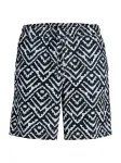 JACK & JONES Kelnės 'JPSTJaiden' tamsiai mėlyna / balta