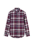 Tommy Jeans Mar&scaron;kiniai tamsiai mėlyna / uogų spalva / balta