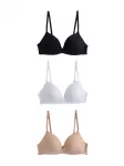 Next Liemenėlė 'Ultimate Comfort' smėlio spalva / juoda / balta