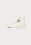 CONVERSE Sportbačiai su auliuku 'CTAS' sidabrinė / vilnos balta