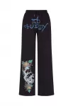 Ed Hardy Kelnės kobalto mėlyna / geltona / juoda / balta