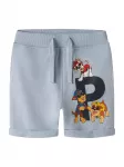 NAME IT Kelnės 'NMMMIR PAW' melsvai pilka / ruda / geltona / juoda